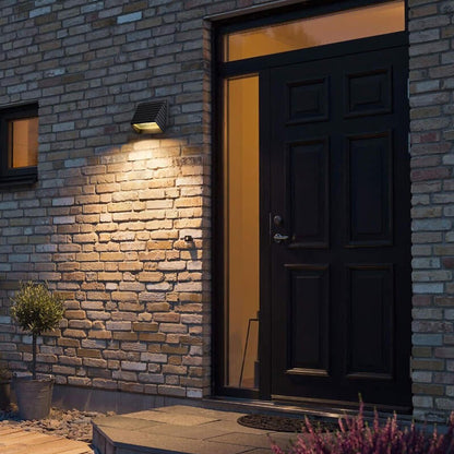 Outdoor Trapezoidal LED Waterproof Patio Wall Sconce Lamp
