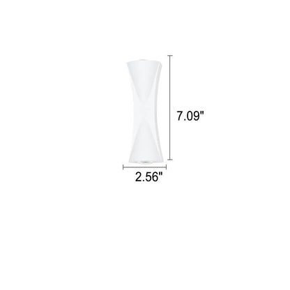 Simple Outdoor Waterproof Aluminum Horn LED Wall Sconce Lamp