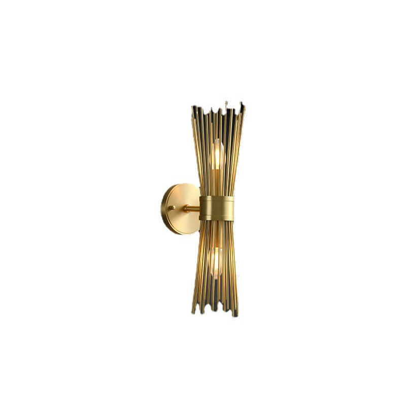 Luxury Copper Branch Column 1/2 Light Wall Sconce Lamp
