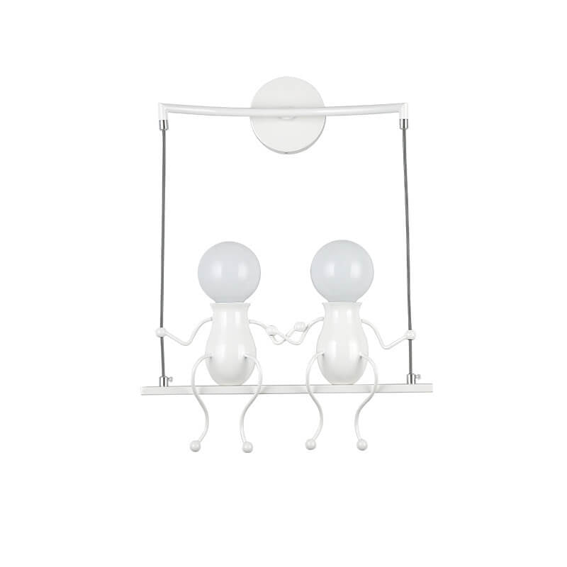 Creative Iron Children's Ball 2-Light Wall Sconce Lamp