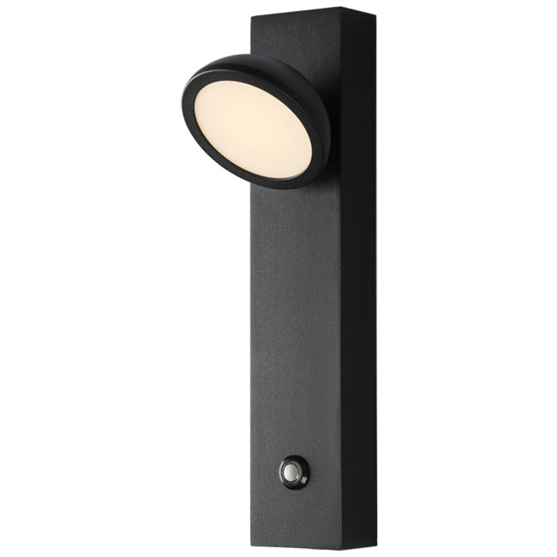 Simplicity Acrylic Strip Cubic Round LED Wall Sconce Lamp