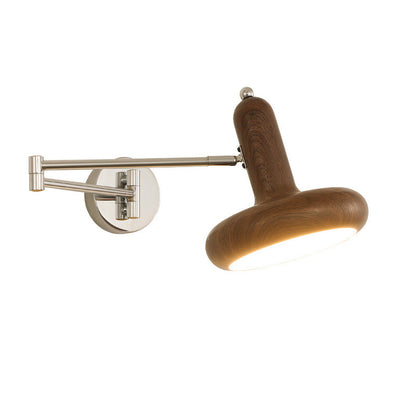 Scandinavian Adjustable Arm 1-Light Wall Sconce Lamp
