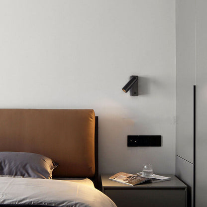 Solid Color Rotatable Aluminum LED Wall Sconce Lamp