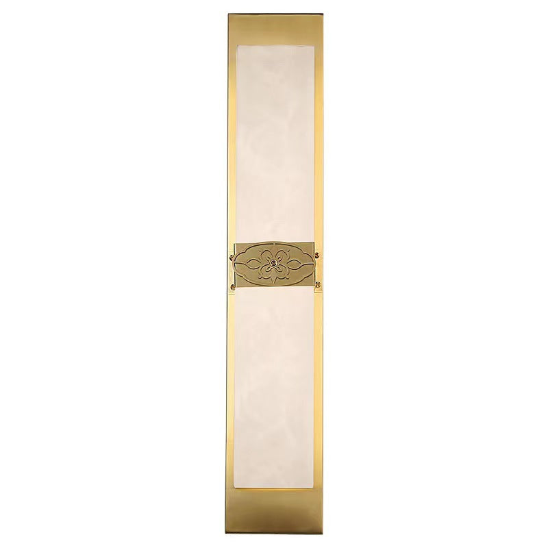 Chinese Strip Chinese Knot Cymbidium LED Wall Sconce Lamp