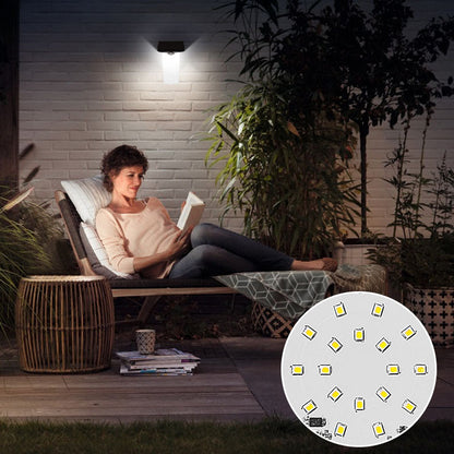 Simplicity ABS Column LED Outdoor Wall Sconce Lamp
