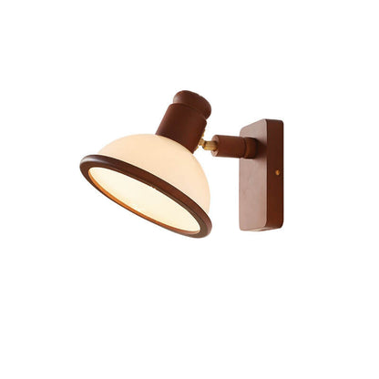 Chinese Adjustable Swing Arm Dome 1-Light Wall Sconce Lamp