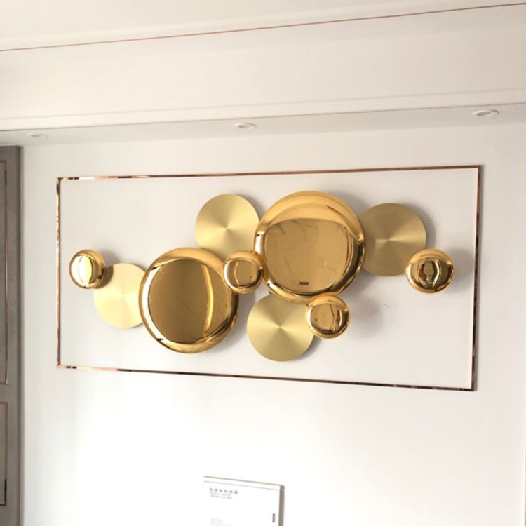 Modern Luxury Metal Round LED Wall Sconce Lamp