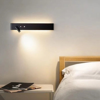 Minimalist Rectangular Aluminum Iron LED Wall Sconce Lamp