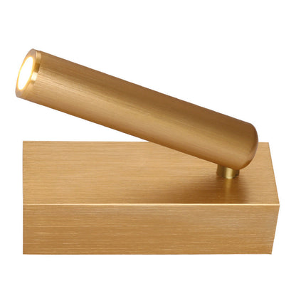 Modern Minimalist Aluminum Rotatable LED Wall Sconce Lamp