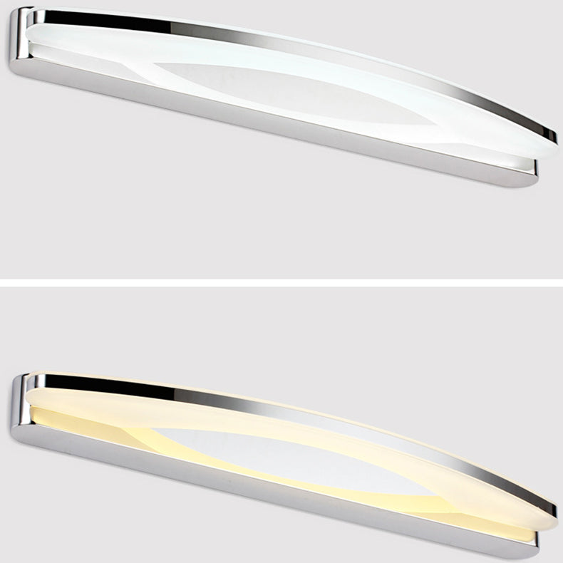 Simplicity Acrylic LED Vanity Mirror Front Wall Sconce Lamp