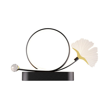 Ginkgo Leaf Iron Aluminium Acrylic LED Wall Sconce Lamp