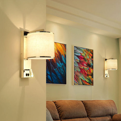 Light Luxury Stainless Steel 1-Light Wall Sconce Lamp