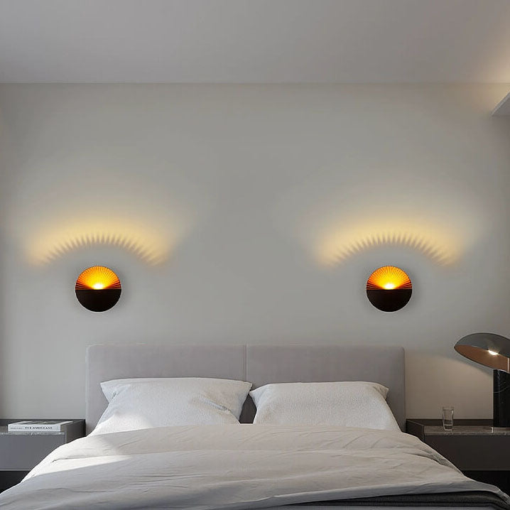 Creative Aluminum Shell Shade LED Wall Sconce Lamp
