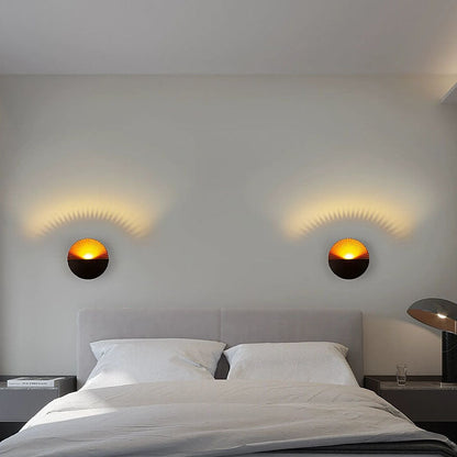 Creative Aluminum Shell Shade LED Wall Sconce Lamp