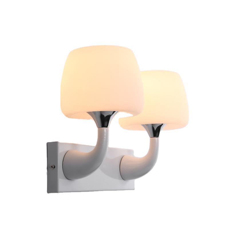 Dolphin Metal Resin Glass 1/2 Light Wall Sconce Lamp