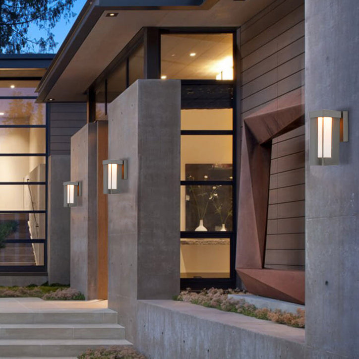 Outdoor Aluminum Iron LED Waterproof Wall Sconce Lamp