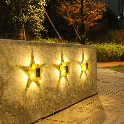 Solar Garden Waterproof LED Outdoor Light Wall Sconce Lamp