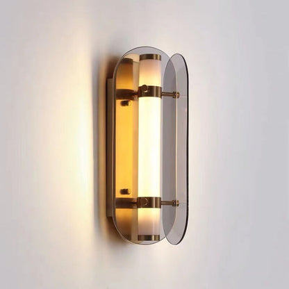 Scandinavian Minimalist Light Glass LED Wall Sconce Lamp