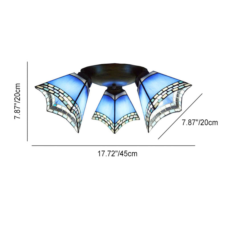 Tiffany Glass Ceiling Light