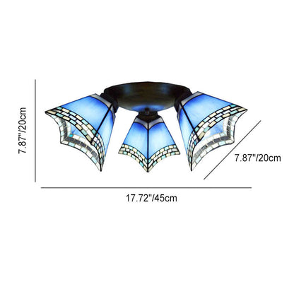 Tiffany Glass Ceiling Light