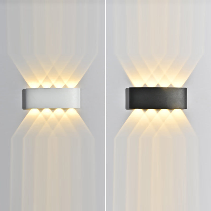 Waterproof Aluminium Iron Acrylic LED Wall Sconce Lamp