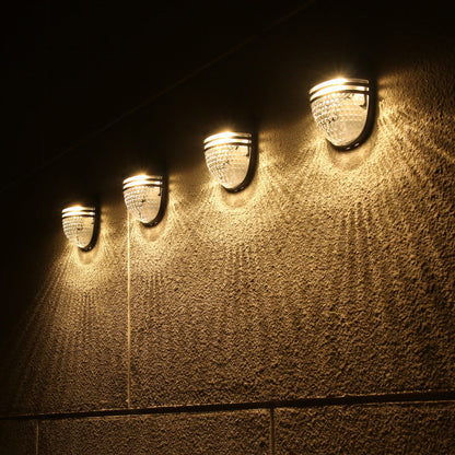 Simplicity ABS PC Elliptical Honeycomb LED Wall Sconce Lamp