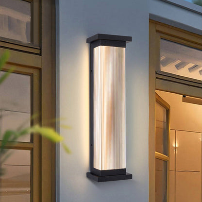 Waterproof Stainless Steel Acrylic Wall Sconce Lamp