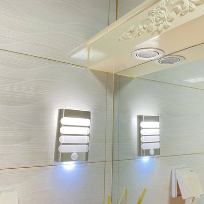 Rectangular Aluminum USB Rechargeable LED Wall Sconce Lamp