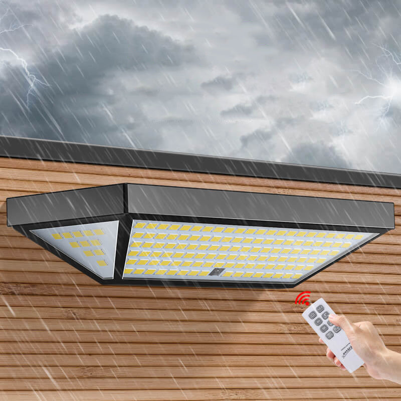 Solar Outdoor Waterproof Garden Wall Sconce Lamp