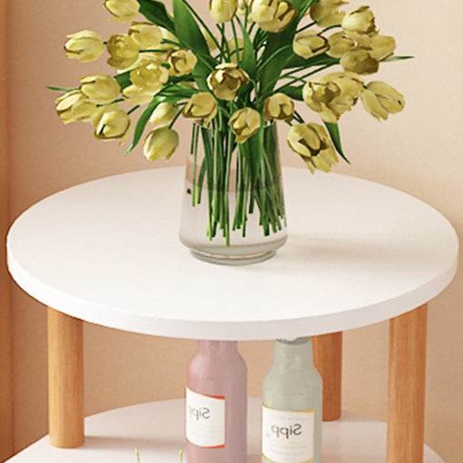 Modern Solid Wood End Table