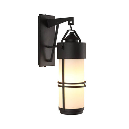 European Iron Outdoor Waterproof 1-Light Wall Sconce Lamp