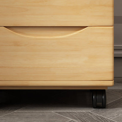 Japanese Wood Nightstand