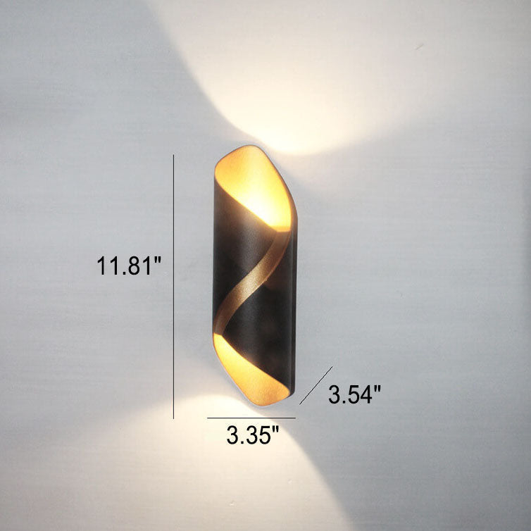 Double-headed Aluminum Acrylic LED Wall Sconce Lamp