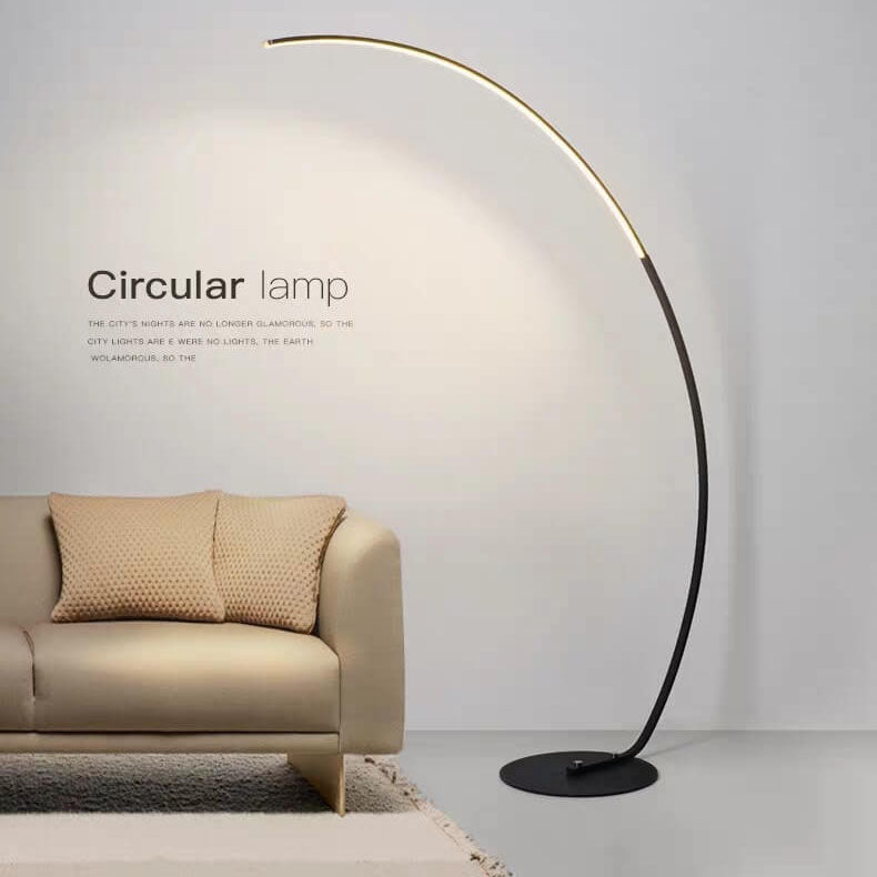 Modern Aluminum Floor Lamp