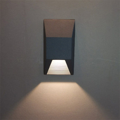 Outdoor Geometry Spotlights Waterproof LED Wall Sconce Lamp