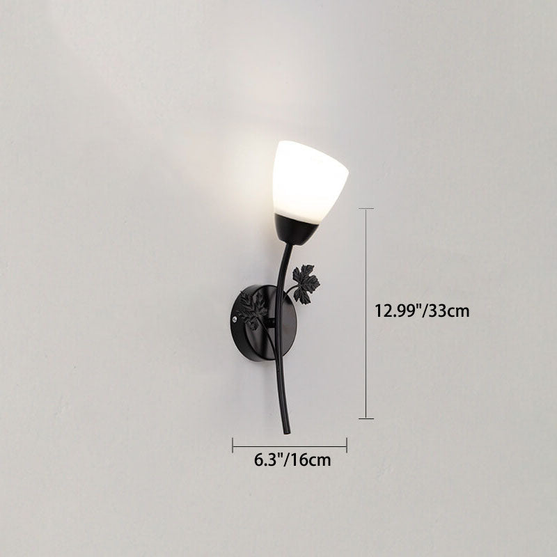 Scandinavian Flower Bud Shape 1/2-Light Wall Sconce Lamp
