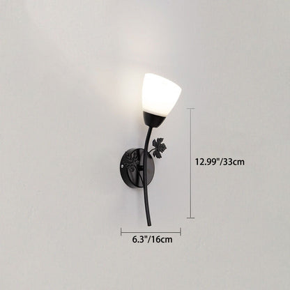 Scandinavian Flower Bud Shape 1/2-Light Wall Sconce Lamp