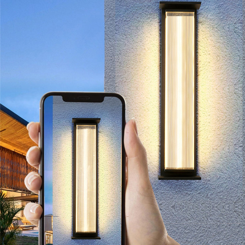 Waterproof Stainless Steel Acrylic LED Wall Sconce Lamp