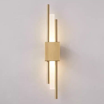Modern Minimalist Iron Acrylic Strip LED Wall Sconce Lamp