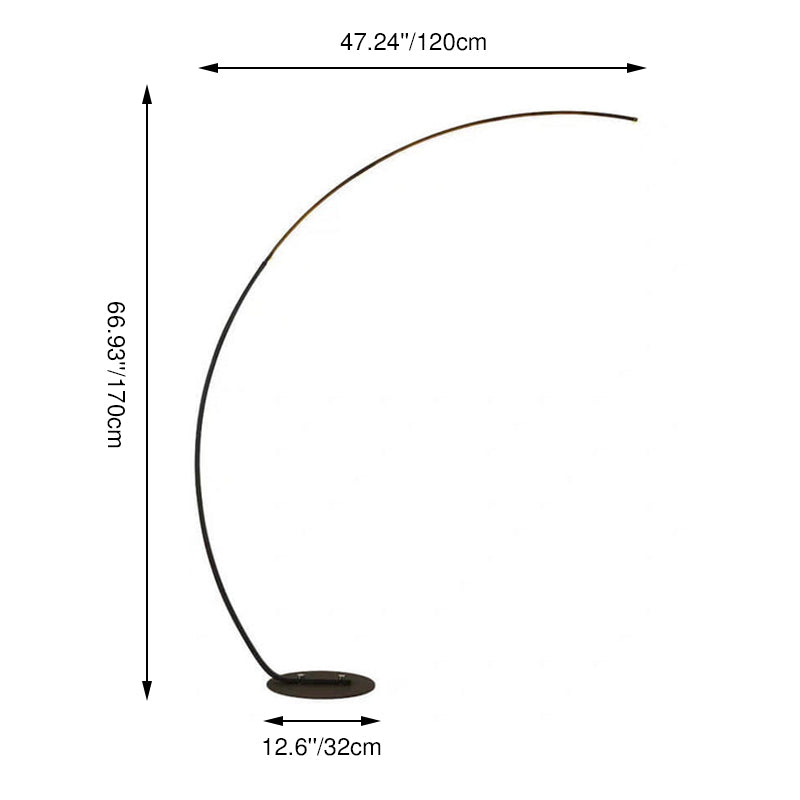 Modern Aluminum Floor Lamp