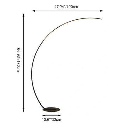 Modern Aluminum Floor Lamp