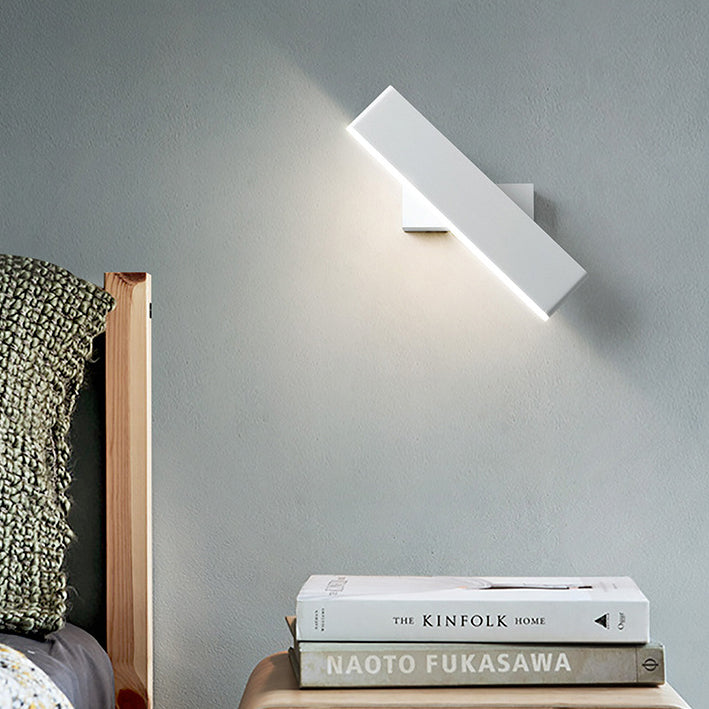 Modern Minimalist Acrylic Cuboid Iron LED Wall Sconce Lamp