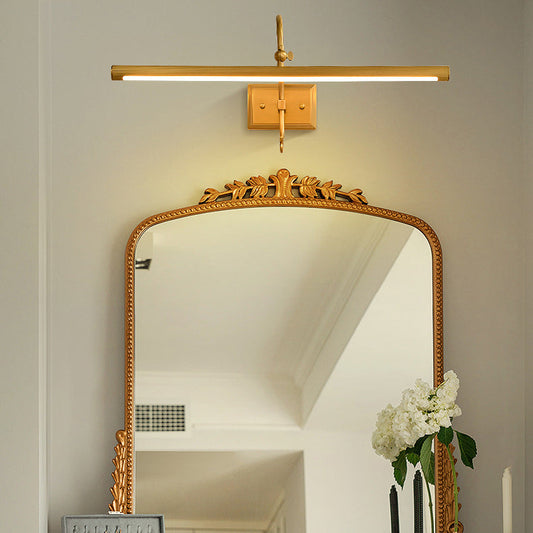 Modern Mid-Century Linear All Copper LED Wall Sconce Lamp