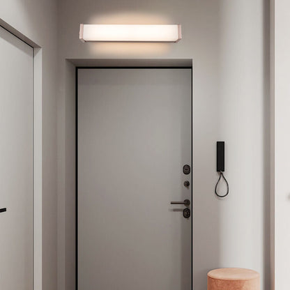 Rose Gold Square Strip Acrylic LED Wall Sconce Lamp