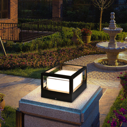 Industrial Aluminum Cylinder LED Outdoor Lawn Light