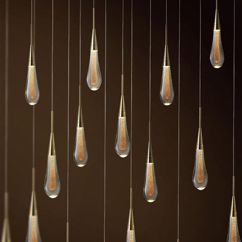 Contemporary Glass Pendant Light