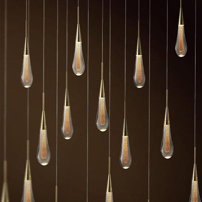 Contemporary Glass Pendant Light
