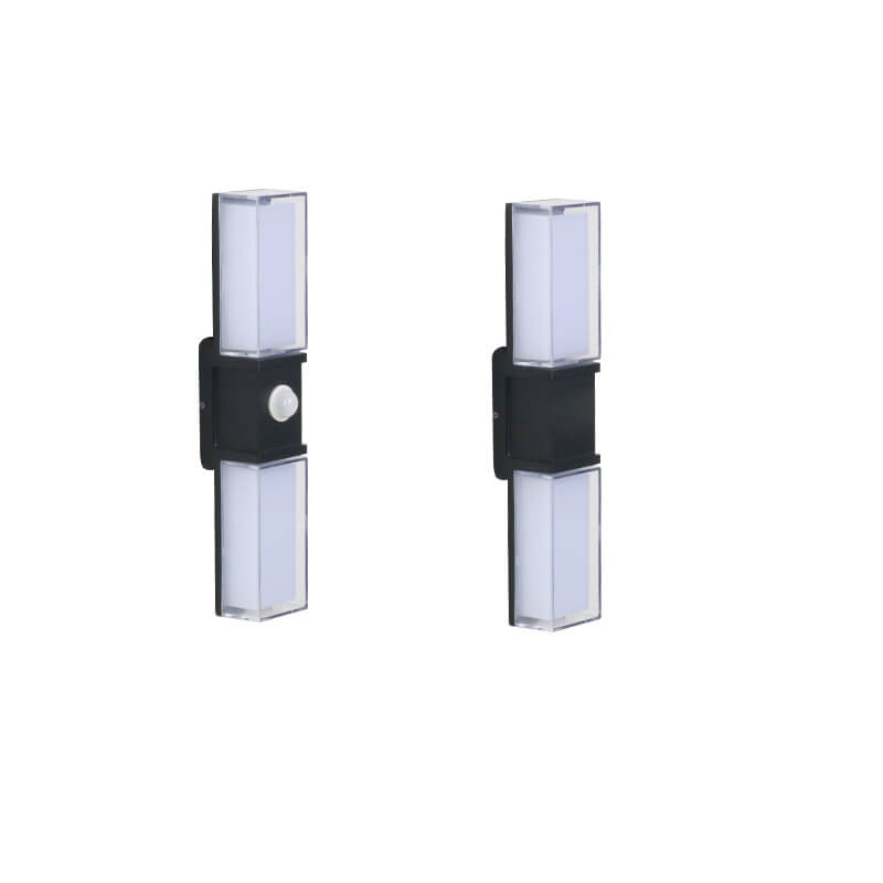 Rectangular Outdoor Waterproof LED Wall Sconce Lamp