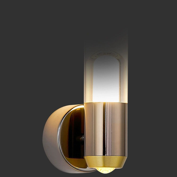 Nordic Aluminum Iron Cylinder LED Wall Sconce Lamp