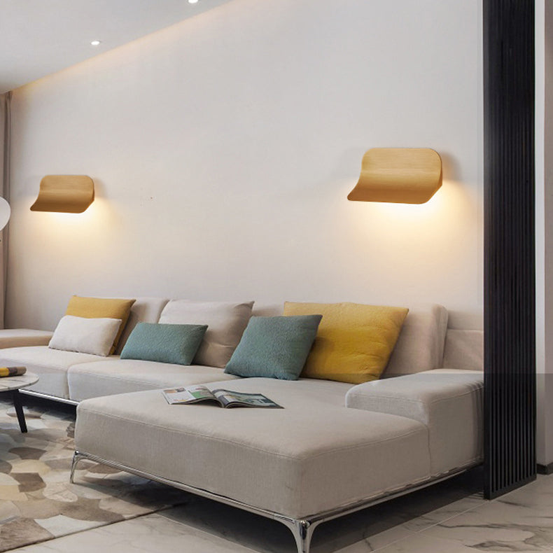 Simplicity Square Flat Bending LED Wall Sconce Lamp